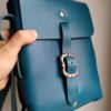 sac vintage bleu